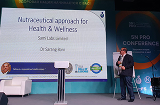 SN PRO Conference -  Dr. Sarang Bani – Senior Advisor Sabinsa